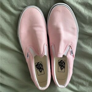 Vans Blush Pink Slip-On Shoes